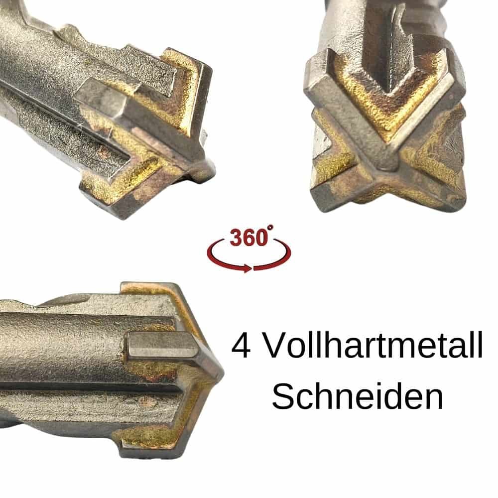 Hammerbohrer für SDS-PLUS 4-Schneider Ø 5,0mm x 160mm Länge-1