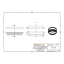 GA-Set / Doppeldichtungen an Guss DN/OD 200-1