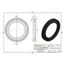 Profilring für KGUS DN/OD 110-2