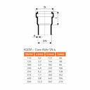 KGEA Abzweig DN/OD 250/250   45 Grad-0