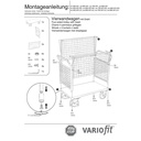 Drahtgitter Vierwandwagen 400 kg Typ S + EasySTOP-0