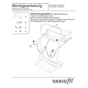 Werkzeugkiste für Stahlflaschenkarre fk-1000-2