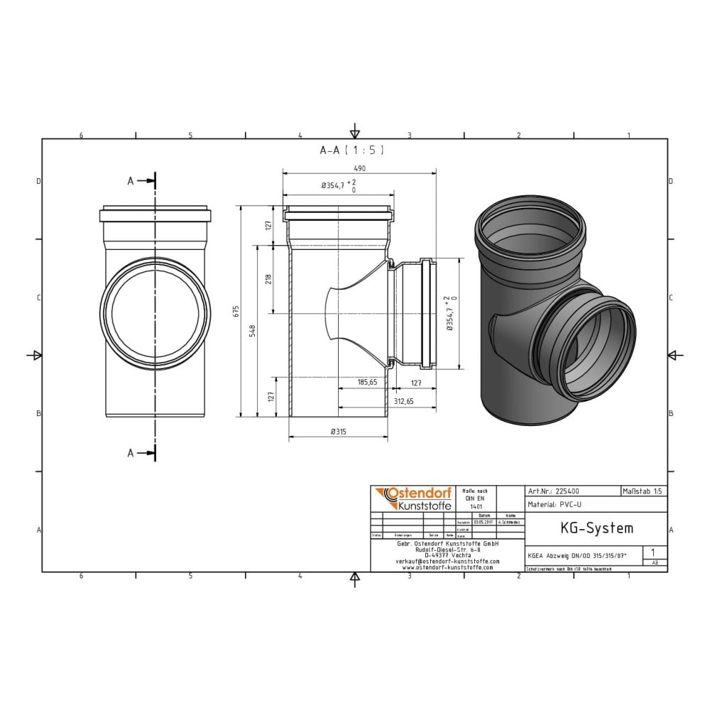 KGEA Abzweig DN/OD 315/315   87 Grad-1