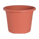 Blumentopf CYLINDRO ca. Ø 30 cm / 9,5 Liter -  terracotta