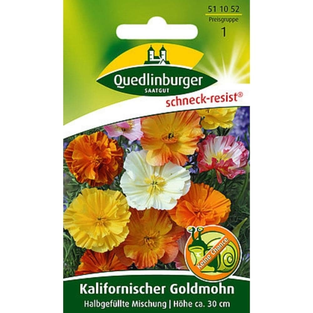 Kalifornischer Goldmohn, Halbgefüllte Mischung