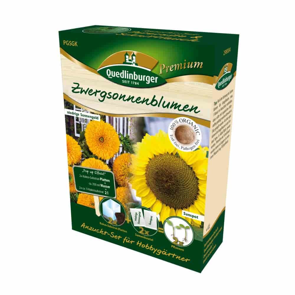 Anzucht-Set Zwergsonnenblumen