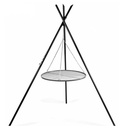 Schwenkgrill „TIPI“ 210 cm + Grillrost 50 cm aus Edelstahl