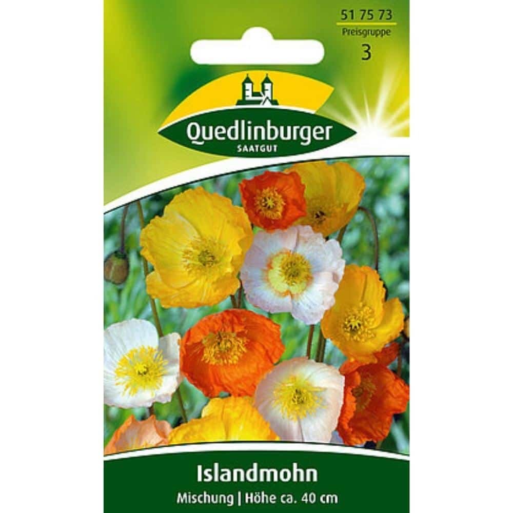 Islandmohn, Mischung