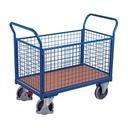 Drahtgitter Vierwandwagen 500 kg Typ L + EasySTOP