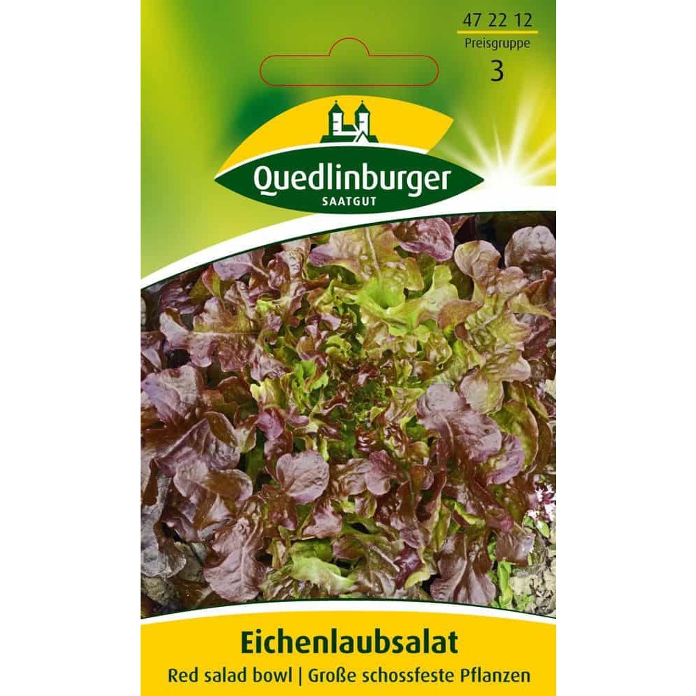 Eichenlaubsalat, Red Salad Bowl