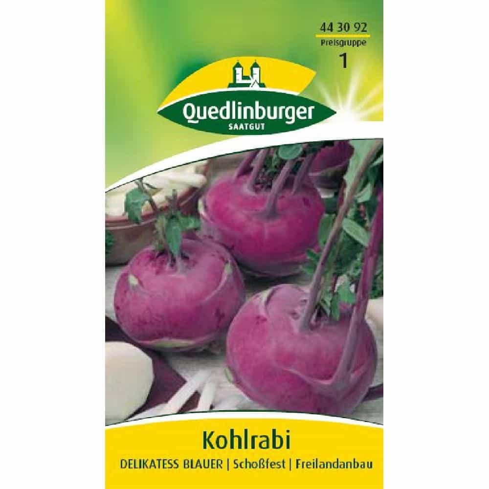 Kohlrabi, Delikatess blauer