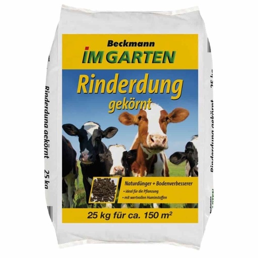 [BONI-10592] Rinderdung gekörnt 25 Kg BIO Anbau geeignet