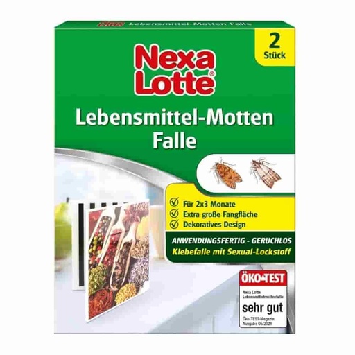 [BONI-3648] NEXA LOTTE®  Lebensmittel-Mottenfalle 2 Stk.