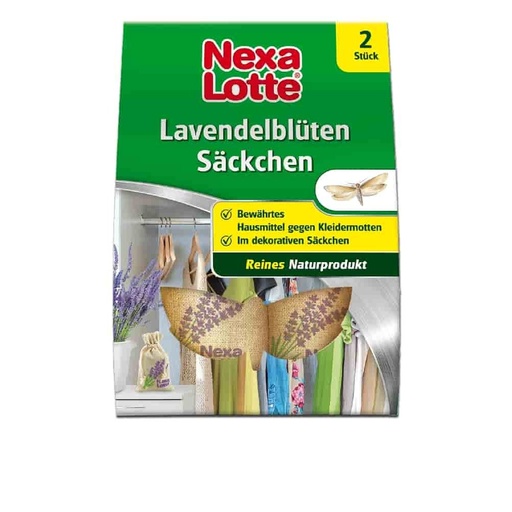 [BONI-3642] NEXA LOTTE® Lavendelblüten-Säckchen 2 Stk.